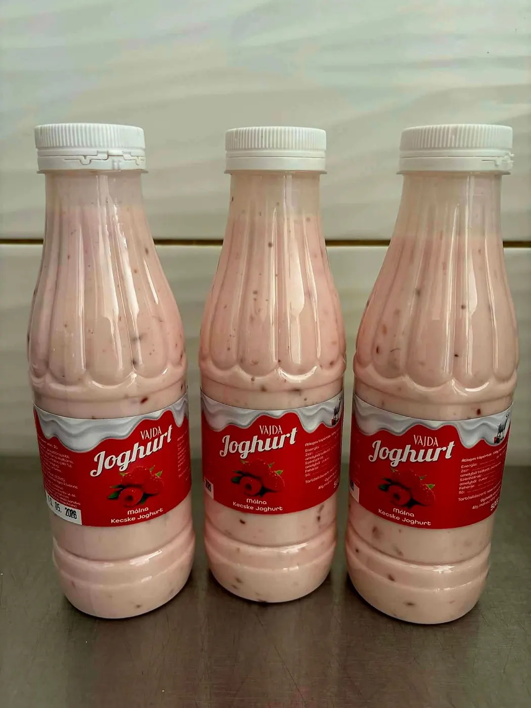 Málnás kecskejoghurt, 500 g