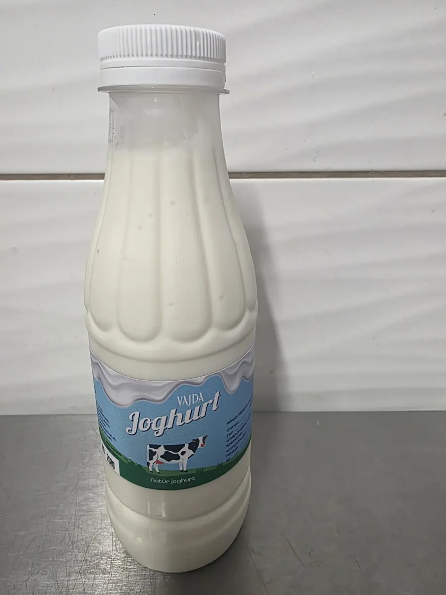 Natúr joghurt joghurt, 500 g-os palack